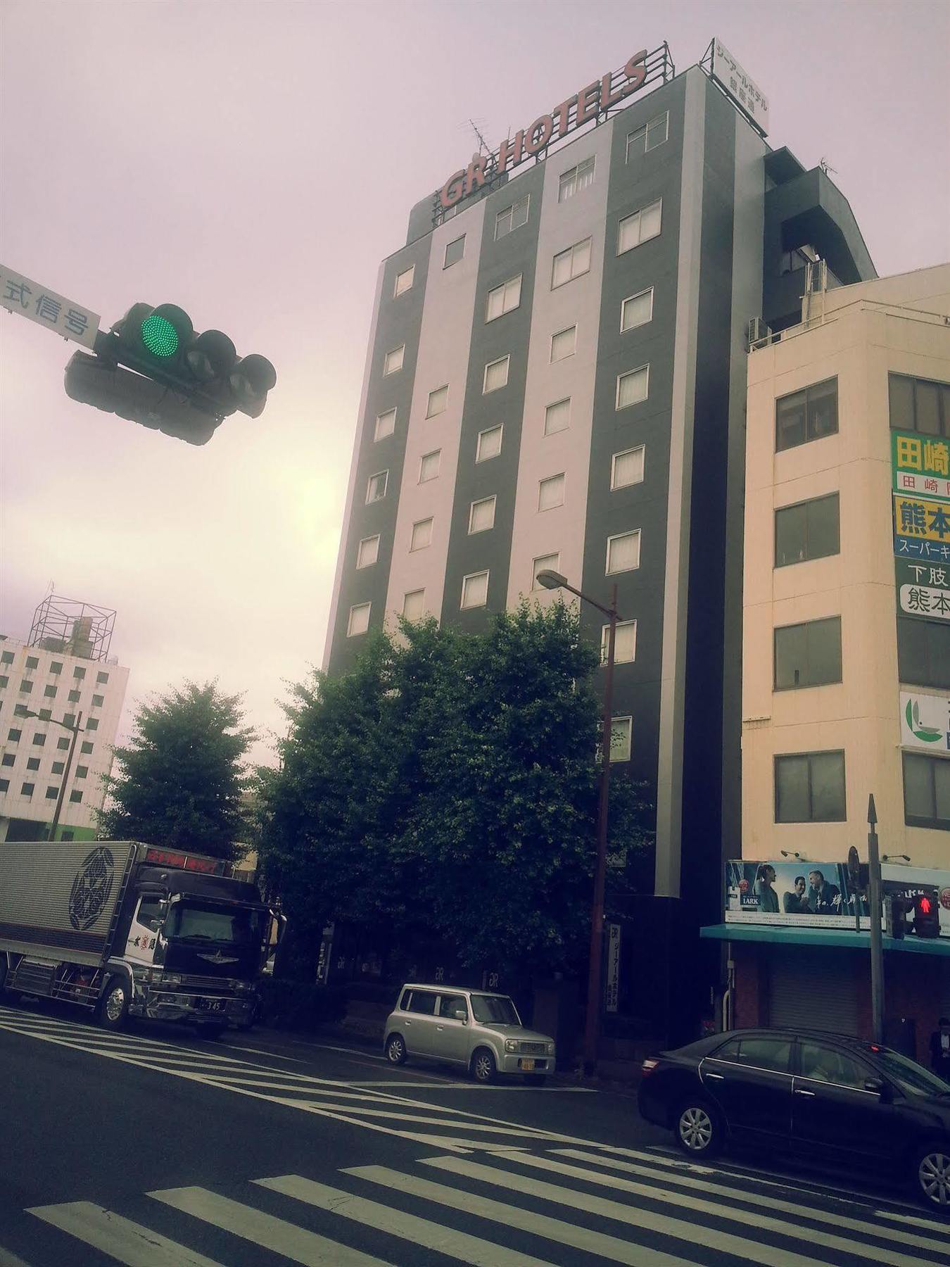 Gr Hotel Ginzadori Kumamoto Exterior foto